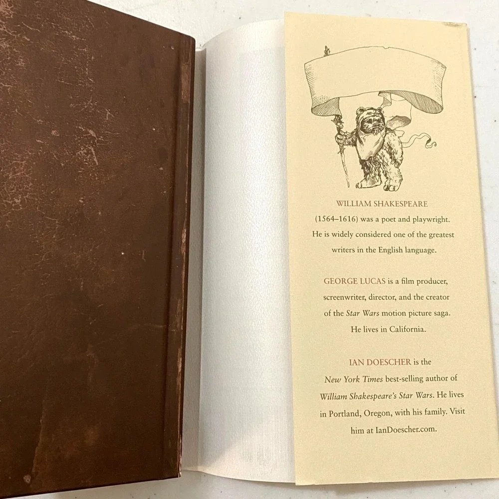 William Shakespeare's The Jedi Doth Return Star Wars Part the Sixth Hardcover